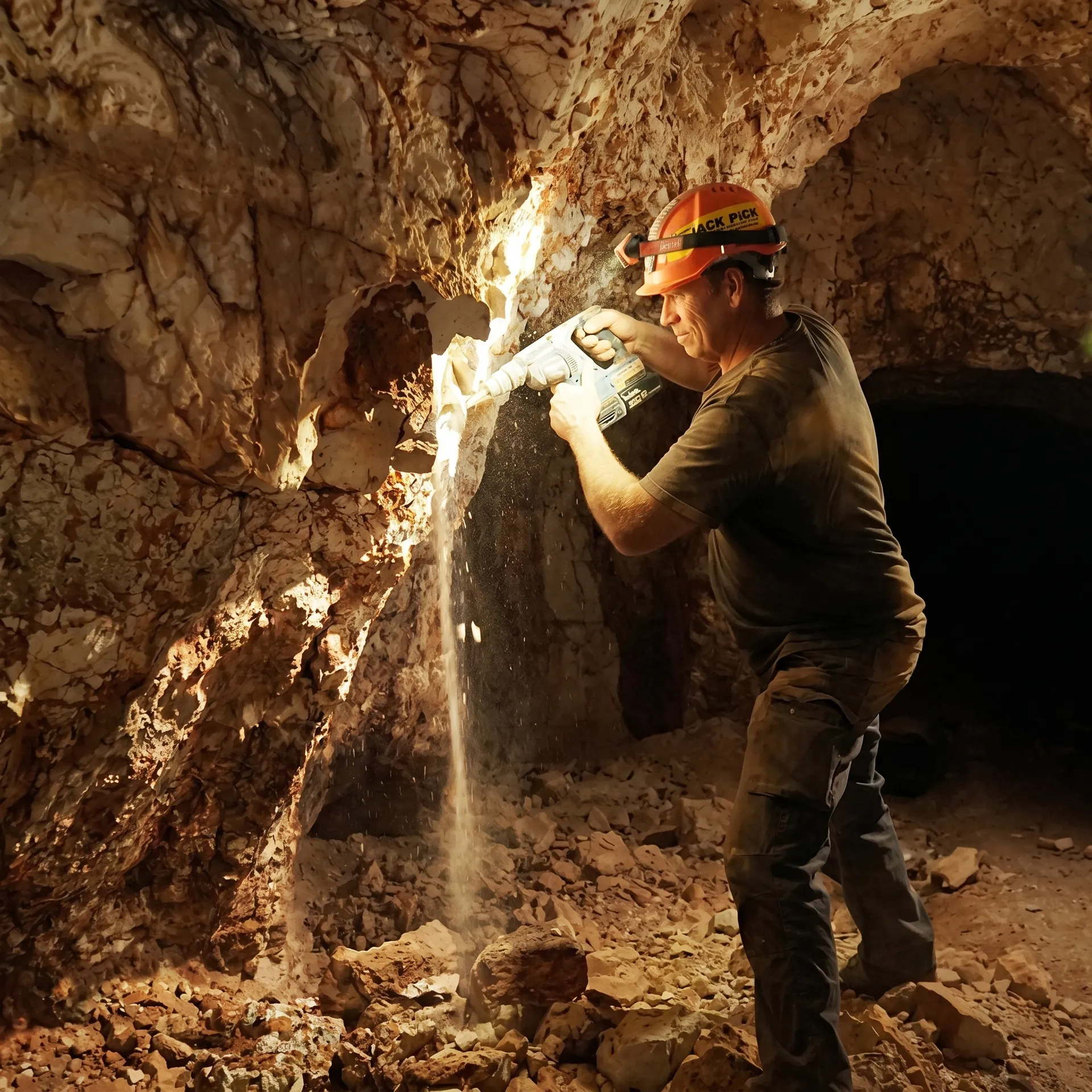 Mining for opals in Coober Pedy