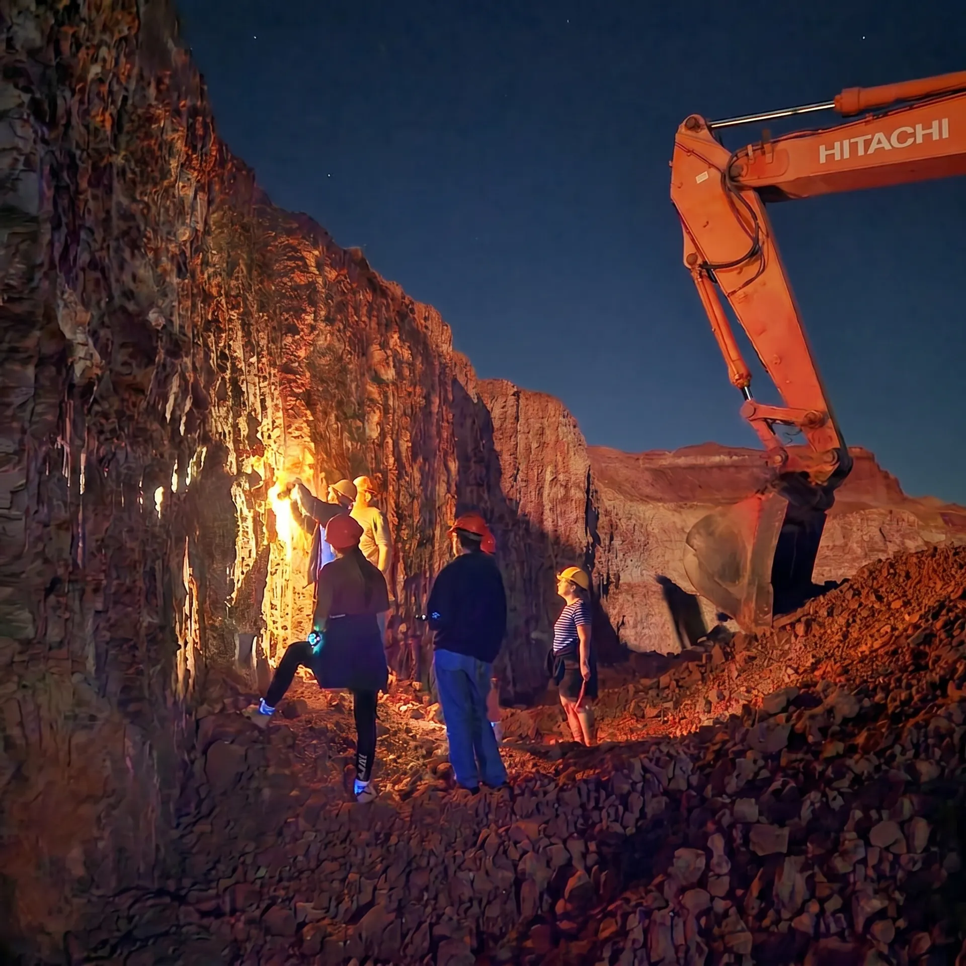 Mining for opals in Coober Pedy